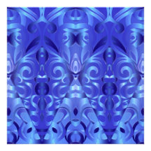 Photo Print Floral abstract background