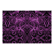 Photo print Floral abstract background