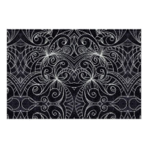 Photo print Floral abstract background