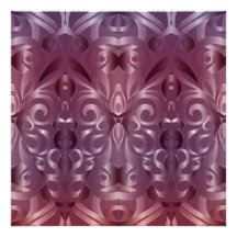Photo Print Floral abstract background