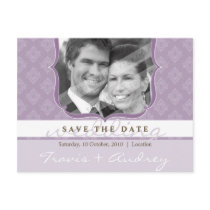 PHOTO SAVE THE DATE :: pictureframe elegance 2 Postcard