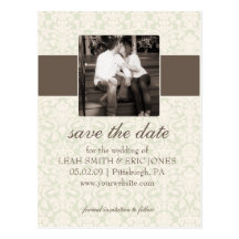 Photo Save the Date TEMPLATE Postcard
