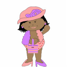 Photo Sculpture Girls Little Diva Pink Mauve