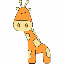 Photo Sculpture Yellow Giraffe Boy