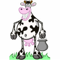 PHOTO SCULTURE funny cow Photo Sculpture