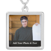 Photo Snowboarding Sports Necklaces