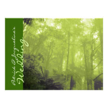 Photo spirit of the trees pagan wedding invite
