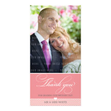 PHOTO THANK YOU :: lovely type 1 Photo Card Template