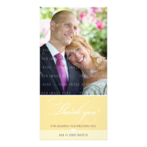 PHOTO THANK YOU :: lovely type 2 Photo Greeting Card