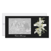 Photocard Easter Blessings Custom Photo Card