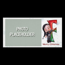 Photocard-Monogram Letter F photo cards