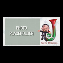 Photocard-Monogram Letter J photo cards