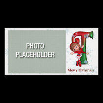 Photocard-Monogram Letter T photo cards