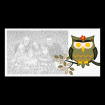 Photocard Owl In A Tree photo cards