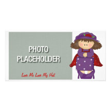 Photocard-Red Hat Ladies Picture Card