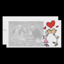 Photocard Valentine's Day Couple photo cards