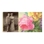 Photocard-Vintage Floral Picture Card