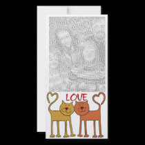 Photocards Valentine Love Kitties photo cards