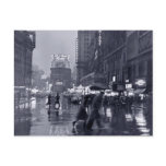 Photograph: 1940s NYC in the Rain Post Card