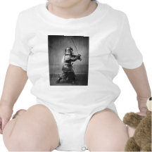 Photograph of a Samurai C. 1860 Bodysuit