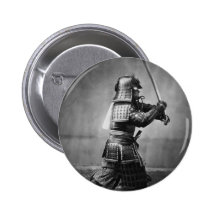Photograph of a Samurai C. 1860 Buttons