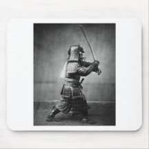 Photograph of a Samurai C. 1860 Mouse Pad
