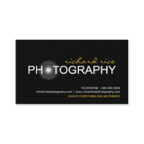 Photographer Business Cards