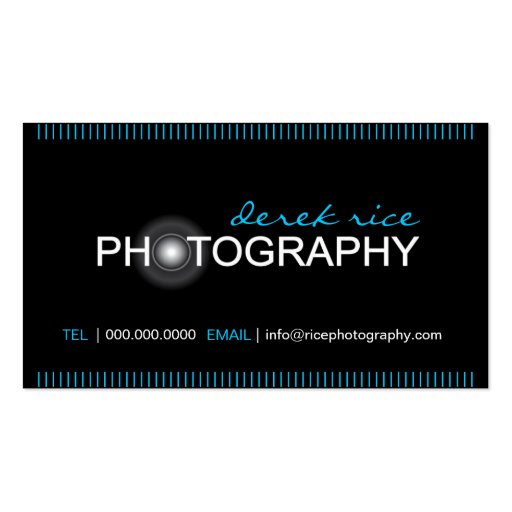 Photographer Business Cards