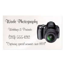 Photographer Business Cards