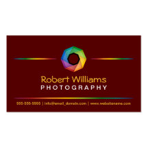 Photographer Business Cards