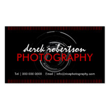 Photographer Business Cards