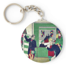 Photographer in Yokohama by Utagawa,Yoshikazu Keychains