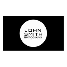 Photographer Modern Professional Plain Simple Business Card Templates
