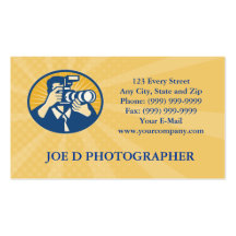 Photographer Photography Business card