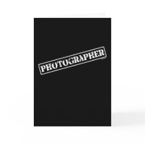 Photographer Stamp Cards