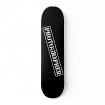 Photographer Stamp Skateboard Decks