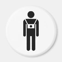Photographer Symbol Front Magnet