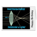 photographers do it thru a lens card