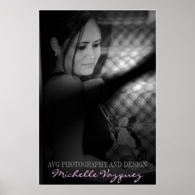 Photographers Portrait AVG Photography and Design Posters by AVGPhoto