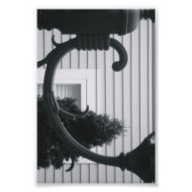 Photographie C5 4x6 noir et blanc de lettre d'alph