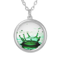 Photographie liquide - éclaboussure collier