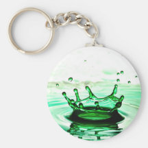 Photographie liquide - éclaboussure porte-clefs
