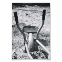 Photographie Y4 4x6 noir et blanc de lettre d'alph
