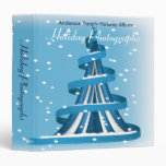 Photographies bleues de vacances de Noël