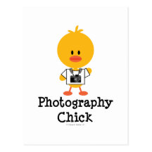 Photography Chick Postcard