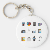 Photography Icon Keychain