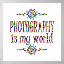 Photography is My World Posters