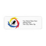 Photography Tricolor Emblem Return Address Labels