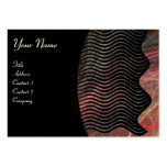 PHOTON WAVES monogram vibrant Business Cards