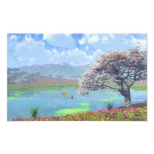 Photoprint de fièvre de ressort